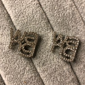 Alexander Wang Crystal Earrings
